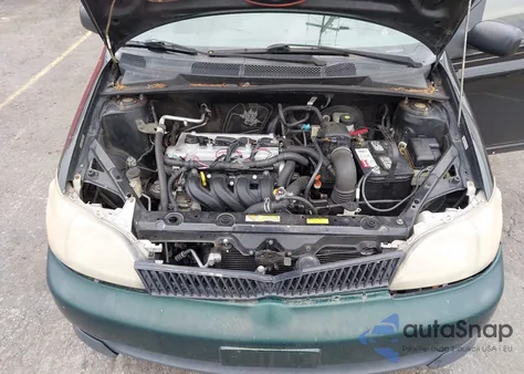 2001 Toyota Echo from USA, damaged, VIN JTDBT123710107268